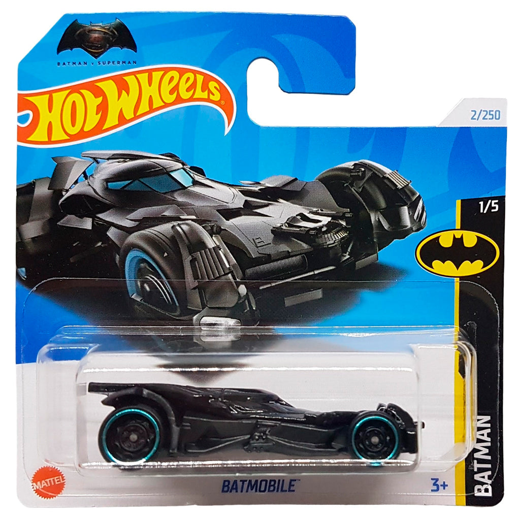 Hot Wheels - Batmobile (Batman vs Superman) (SC) HTB21 (Tatty Card)