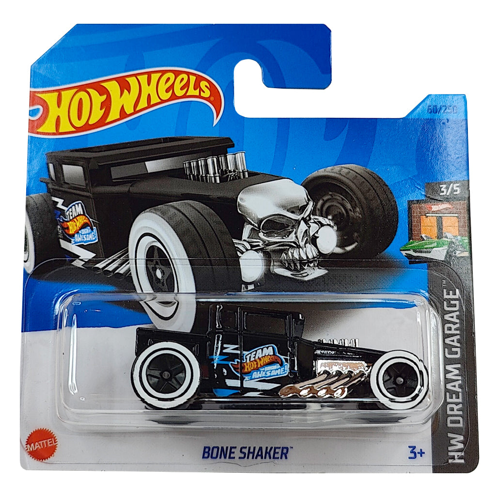 Hot Wheels Bone Shaker Black (SC) HKH21 (2023 HW Dream Garage
