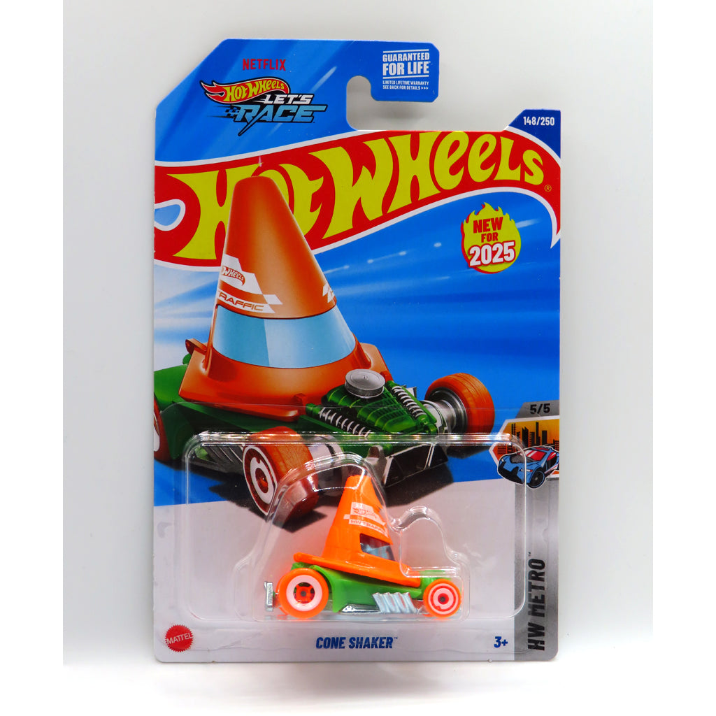 Hot Wheels - Cone Shaker Orange / Green (US LC) (2025 HW Metro) HYW35