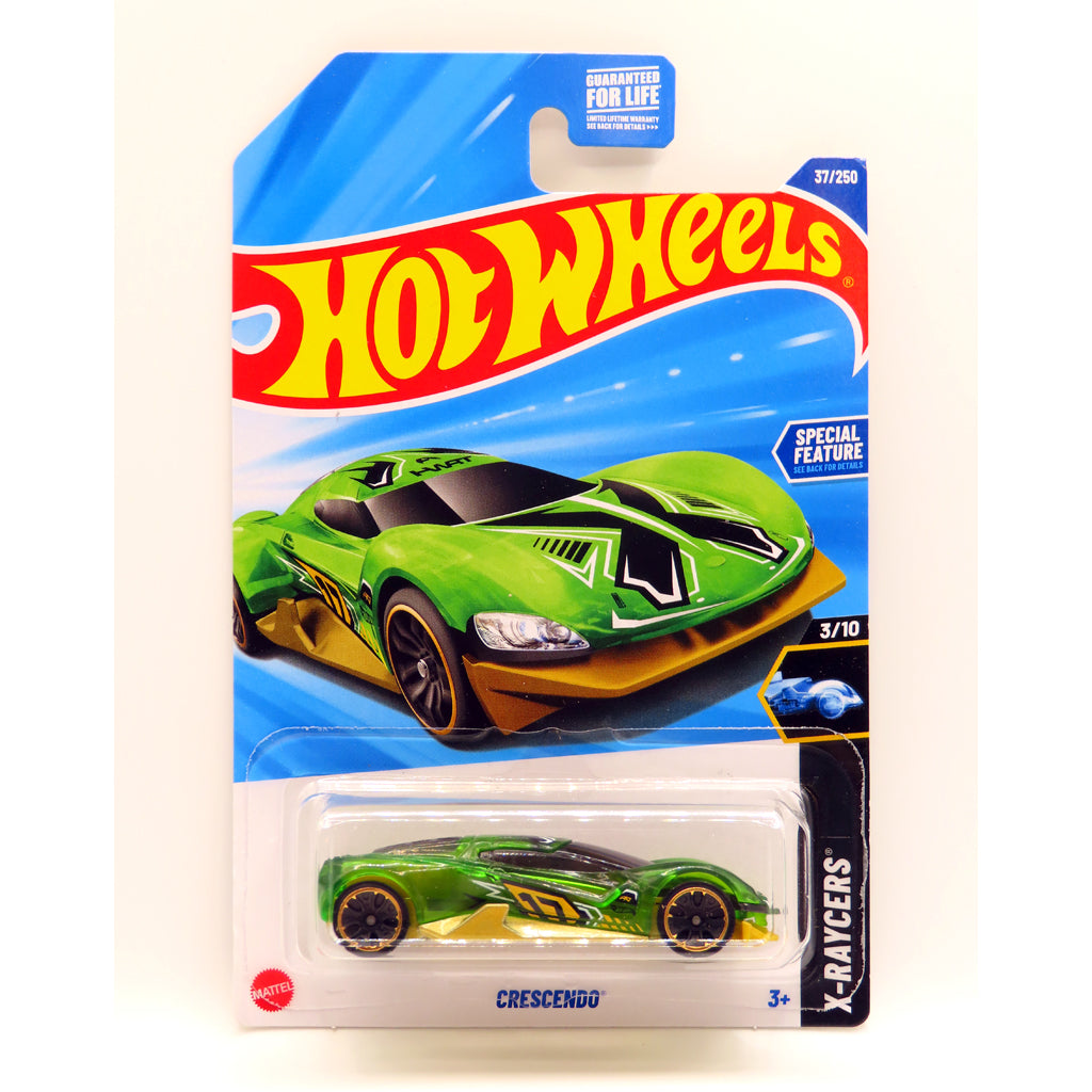 Hot Wheels - Crescendo Green (US LC) 2025 X-Raycers (HYX85)