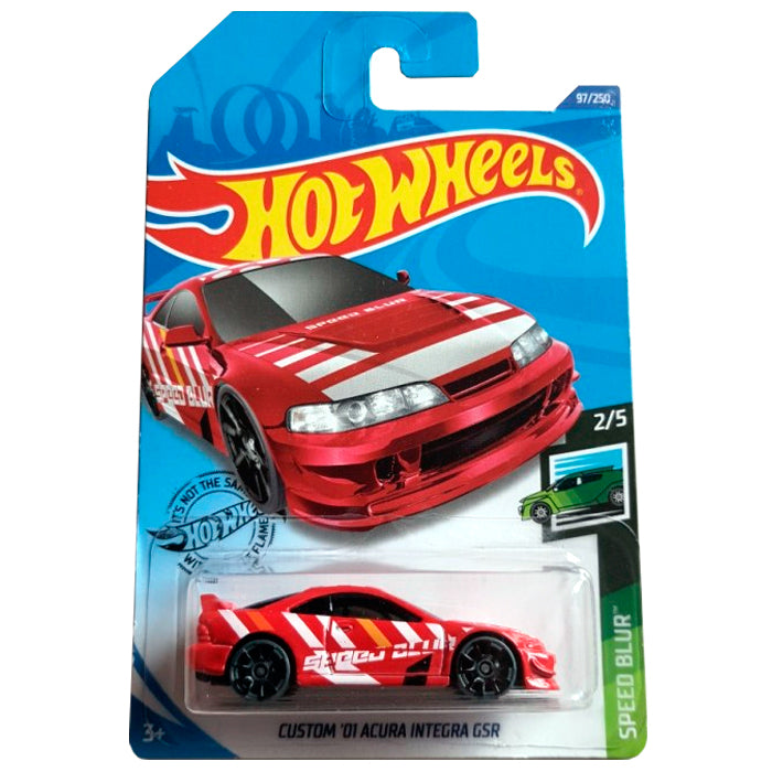 Hot Wheels - Custom '01 Acura Integra GSR Red (LC)