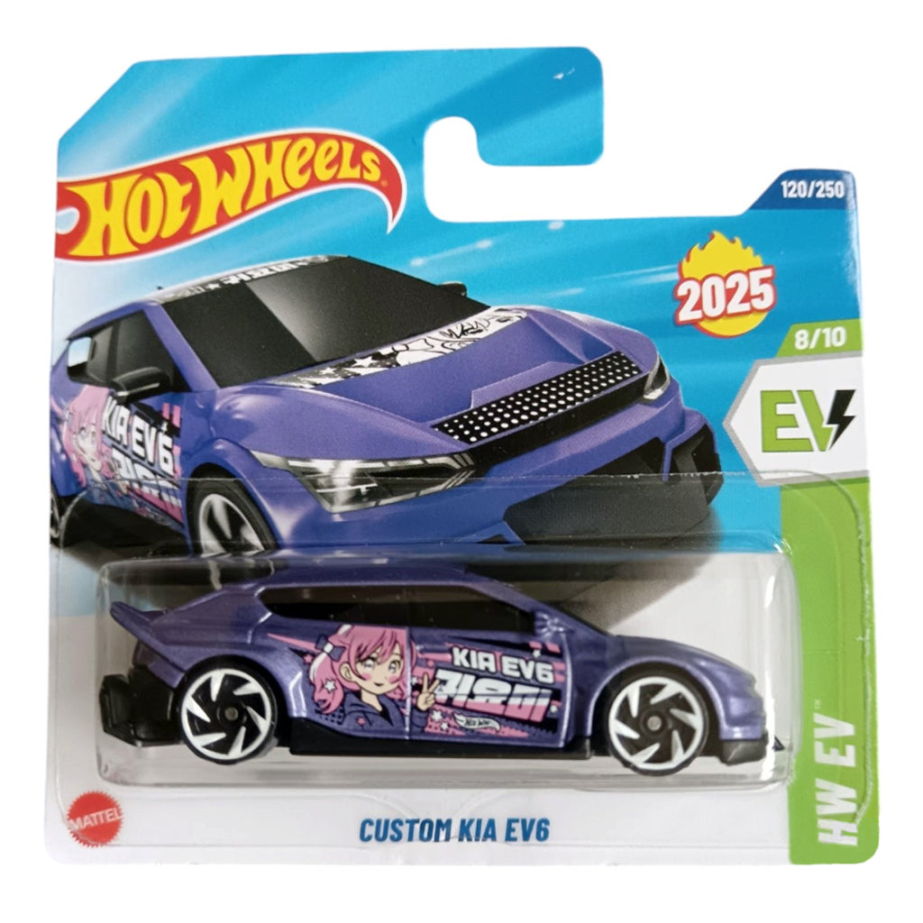 Hot Wheels - Custom Kia EV6 Lavender (SC) 2025 HW EV
