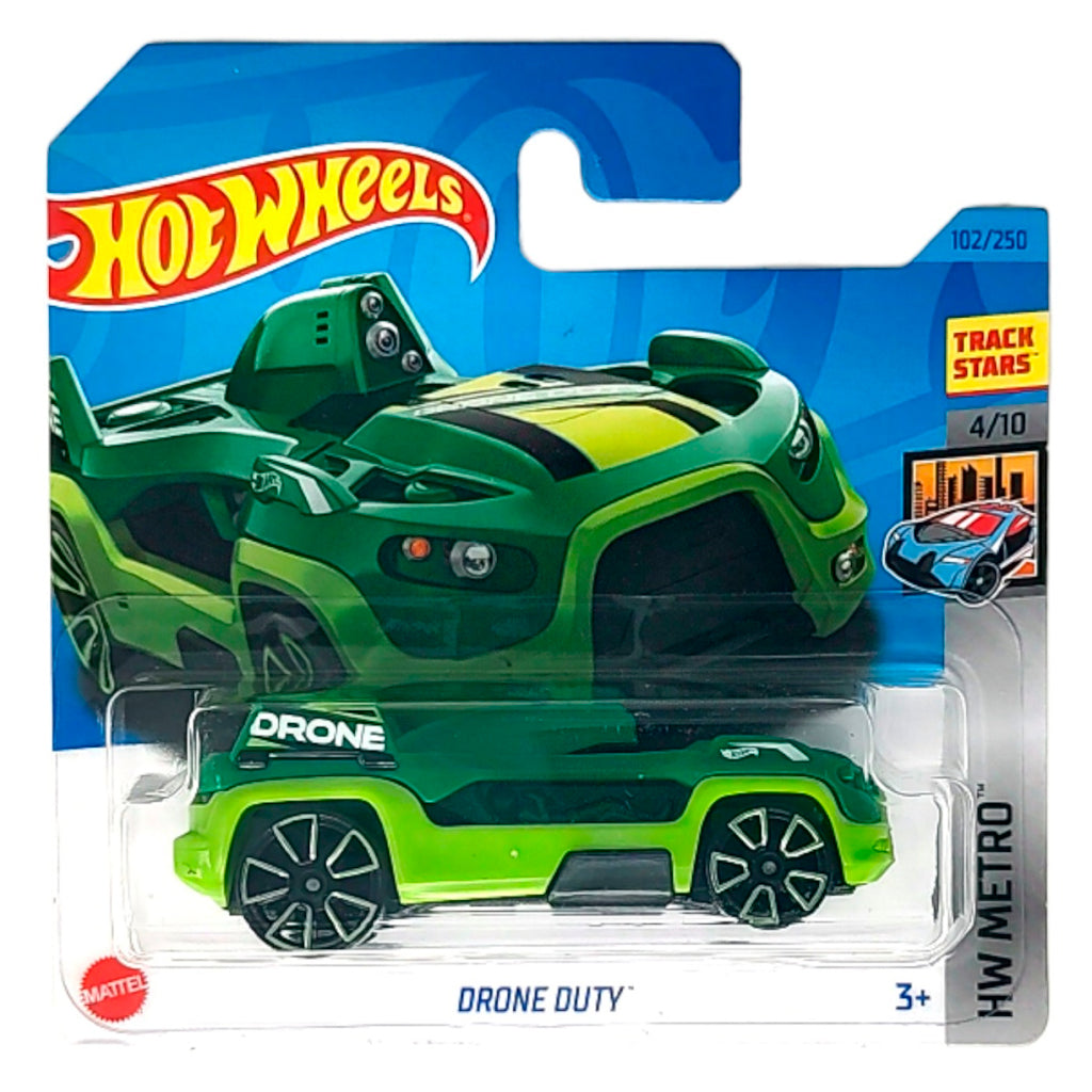 Hot Wheels Drone Duty Green (SC) HKG93-M521 (2023 HW Metro