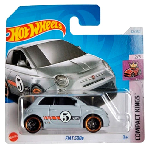 Hot Wheels - Fiat 500e #5 Grey (SC) HTC18-N521