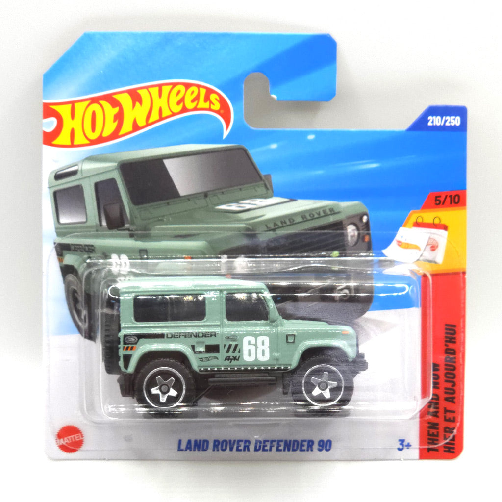 Hot Wheels - Land Rover Defender 90 Mint Green (SC) 2025 Then And Now