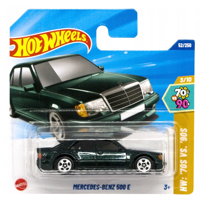 Hot Wheels - Mercedes-Benz 500 E Dark Green (SC) HYX02