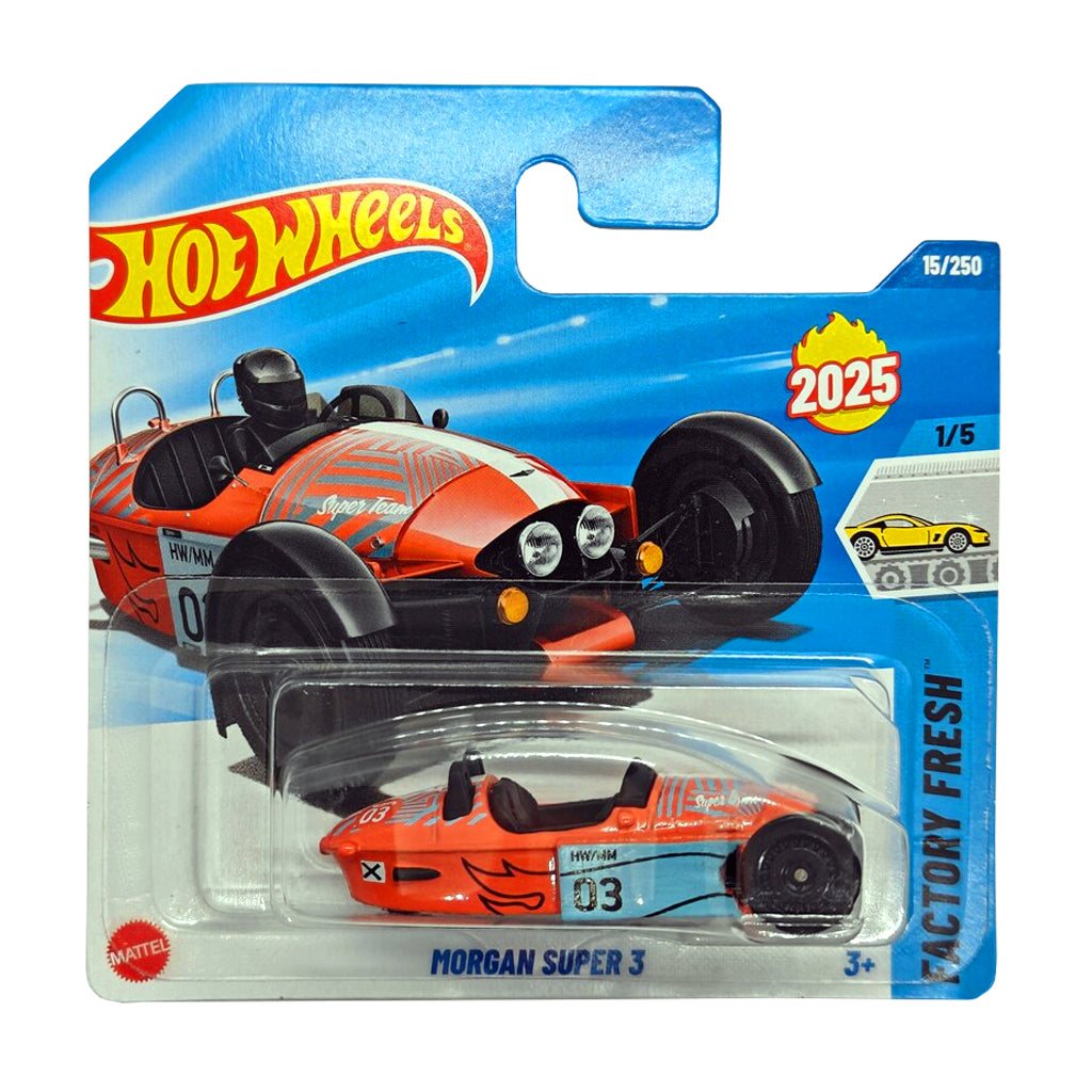Hot Wheels - Morgan Super 3 Salmon (SC) HYX48 (2025 Factory Fresh)