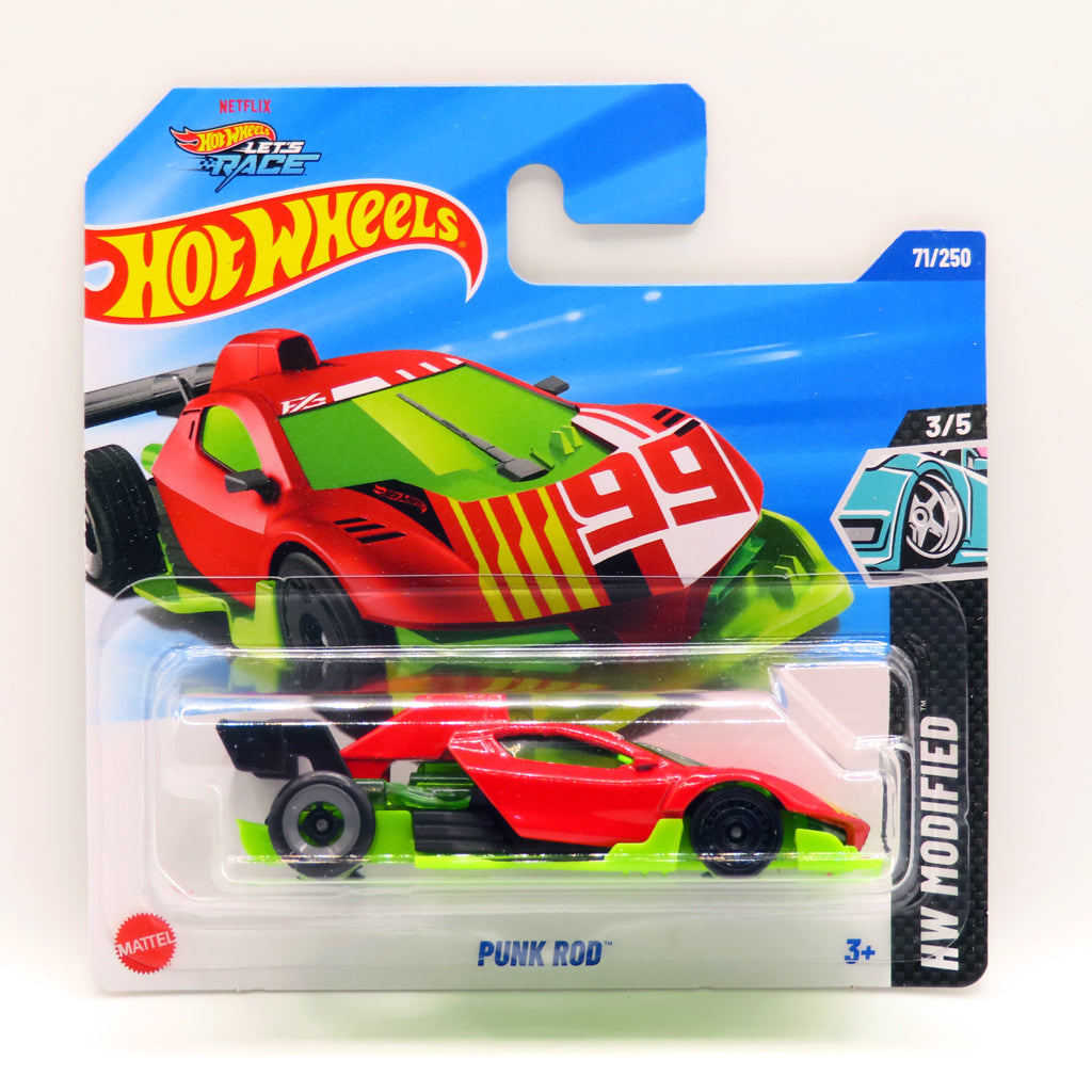 Hot Wheels - Punk Rod Red / Green (SC) 2025 HW Modified (HYX72)