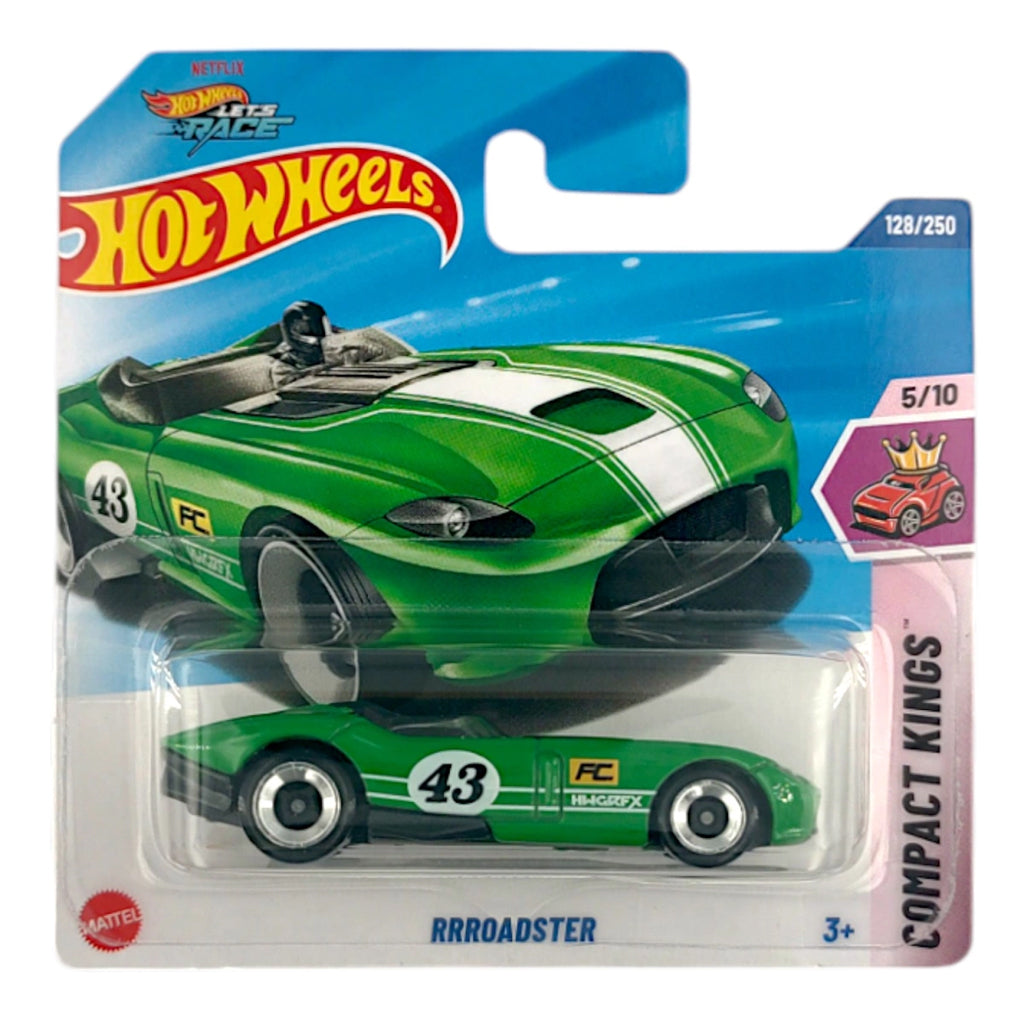 Hot Wheels - Rrroadster Green (SC) 2025 Compact Kings (Tatty Card)