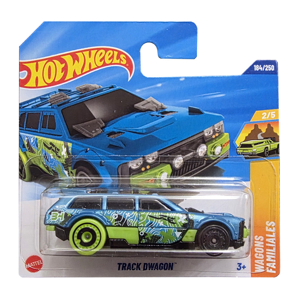 Hot Wheels - Track Dwagon Blue (SC) 2025 Wagons (JBB81)