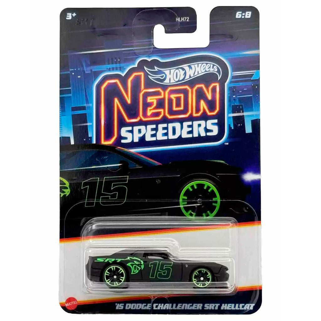 Hot Wheels Neon Speeders 2024 - '15 Dodge Challenger SRT Hellcat