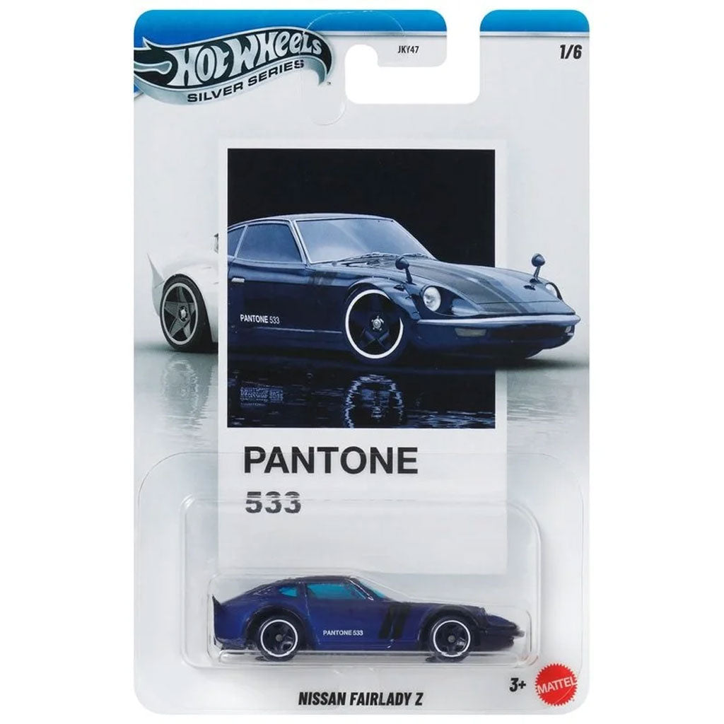 Hot Wheels Pantone 2026 Series - Nissan Fairlady Z Blue (Card