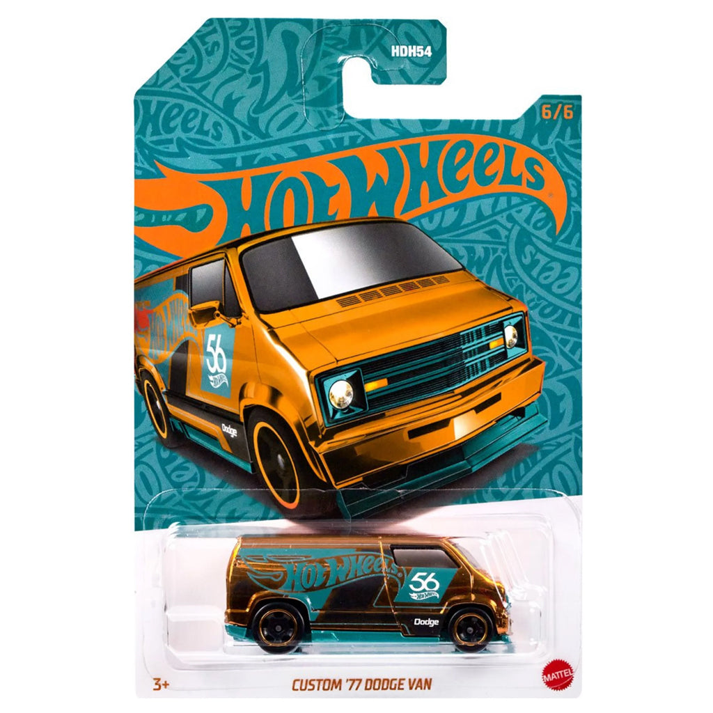 Hot Wheels Pearl & Chrome 2024 Mix 2 - Custom '77 Dodge Van