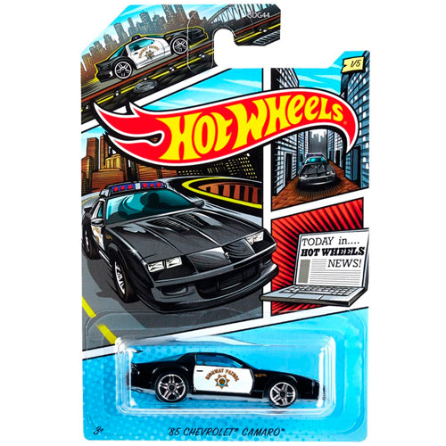Hot Wheels: Police Series 2020 - '85 Chevrolet Camaro (Card Creased)
