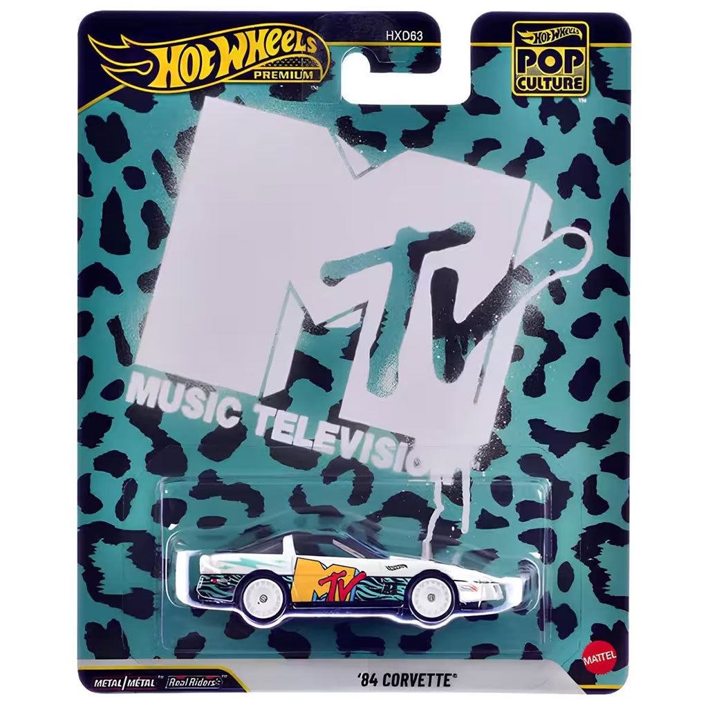 Hot Wheels Pop Culture 2026 - '84 Corvette (MTV) – AGR Models