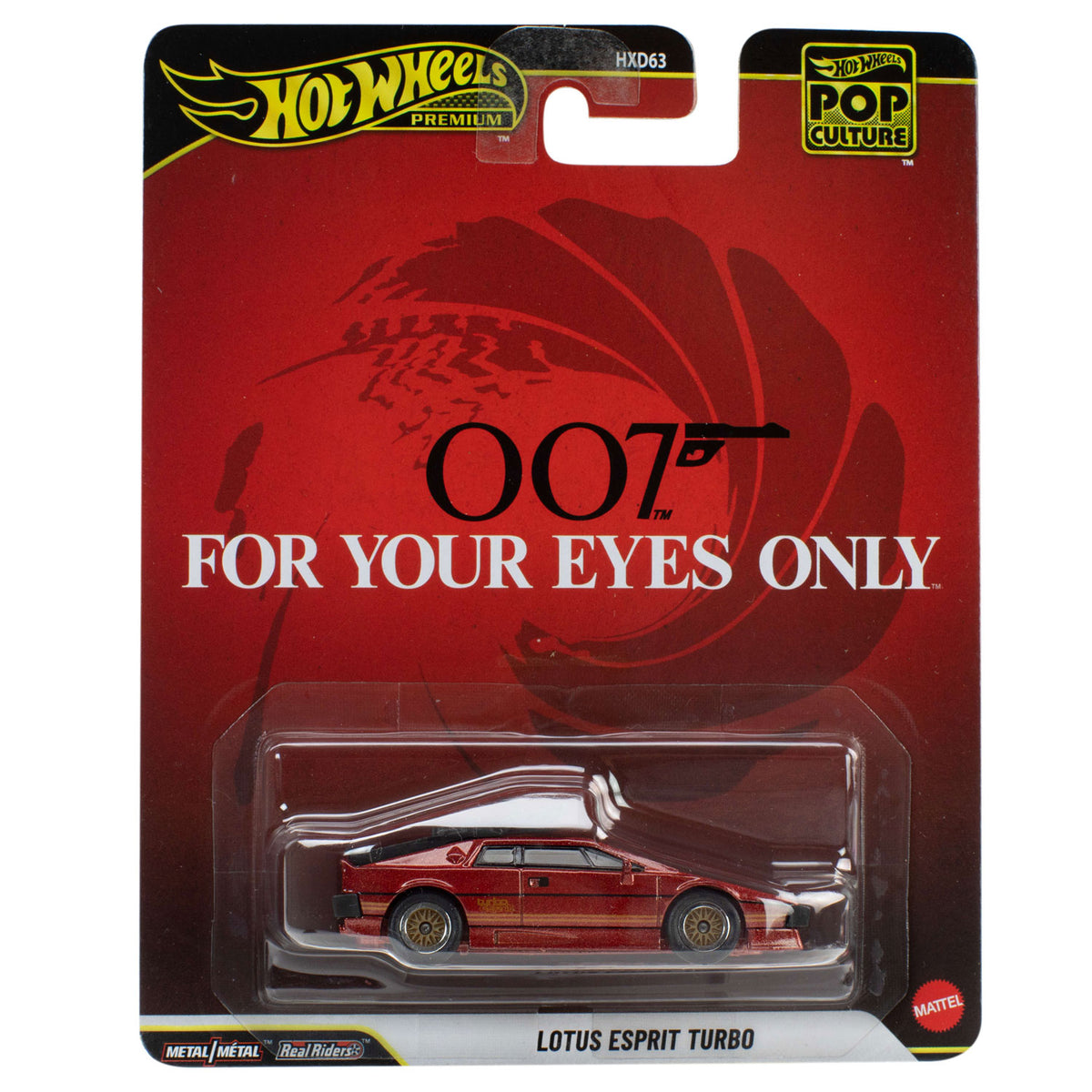 Hot Wheels Pop Culture - Lotus Esprit Turbo (James Bond) Card Creased
