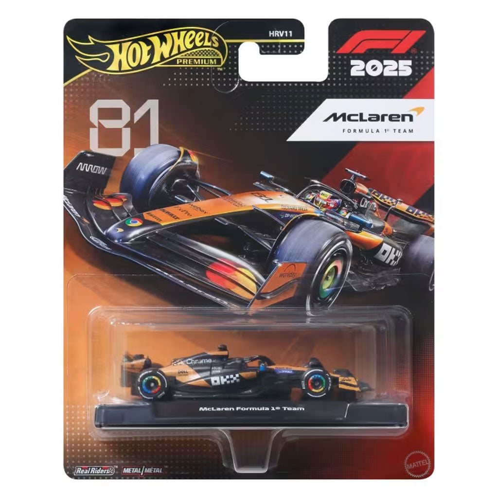 Hot Wheels Premium F1 - McLaren MCL39 F1 2025 #81 Oscar Piastri