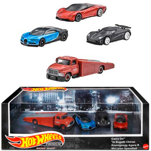 Hot Wheels Premium Collectors Set #10 - Hyper Cars (Tatty Box)