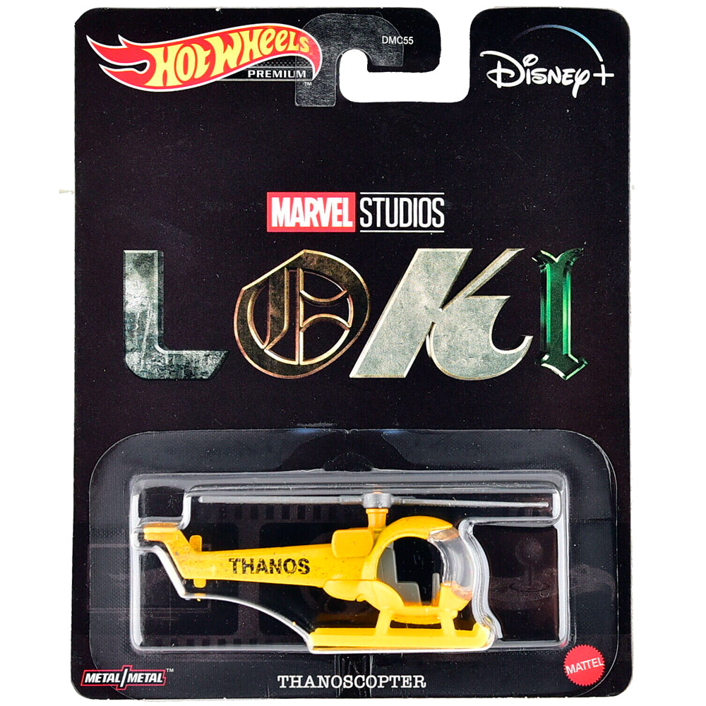 Hot Wheels Retro Entertainment 2022 - Loki Thanoscopter (Card Marked)