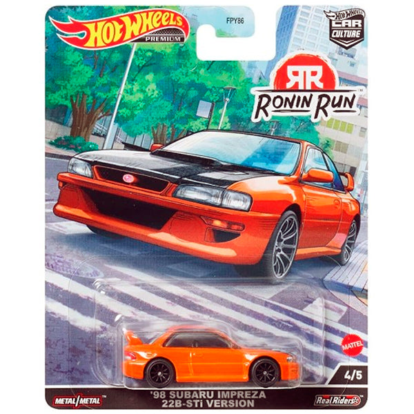 Hot Wheels - Ronin Run - '98 Subaru Impreza 22B-STi Version