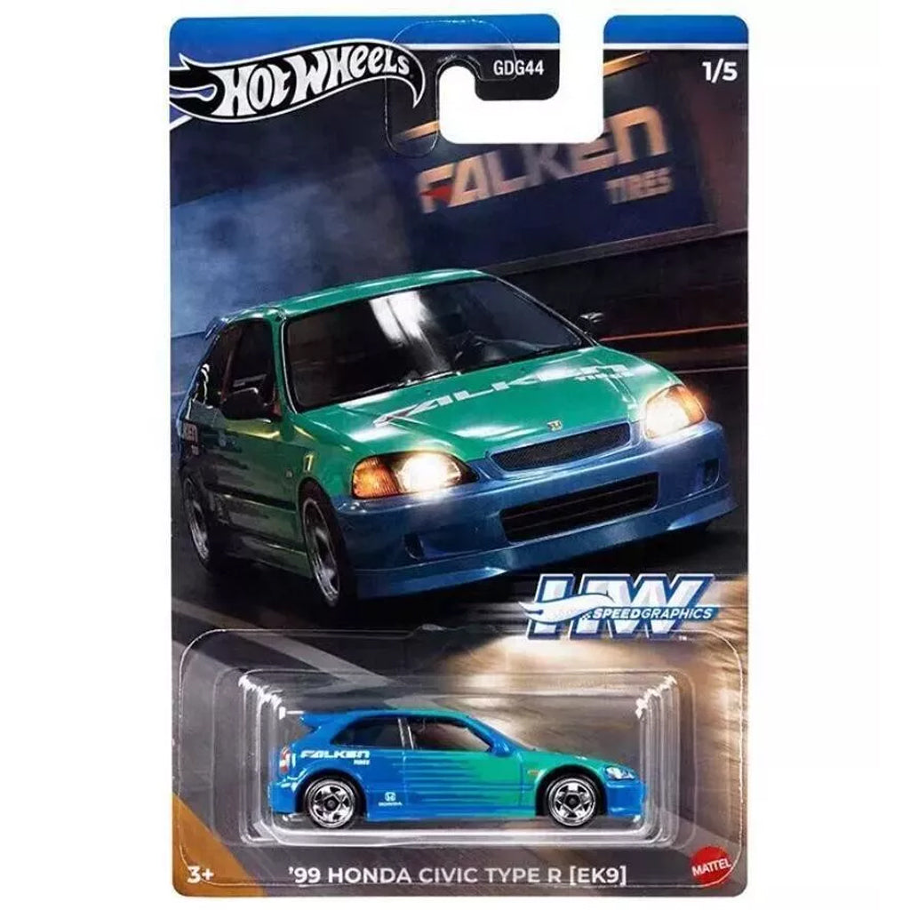 Hot Wheels HW Speed Graphics 2024 - 1/5 - '99 Honda Civic Type R EK9