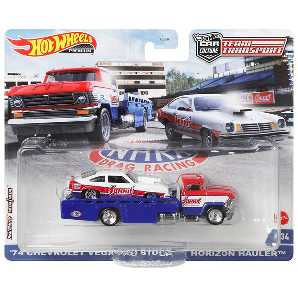 Hot Wheels Team Transport - Chevrolet Vega Pro Stock (Blister Cracked)