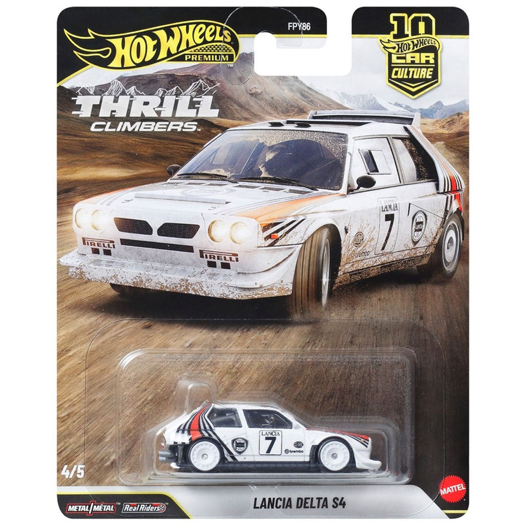 Hot Wheels Thrill Climbers - 4/5 - Lancia Delta S4 – AGR Models