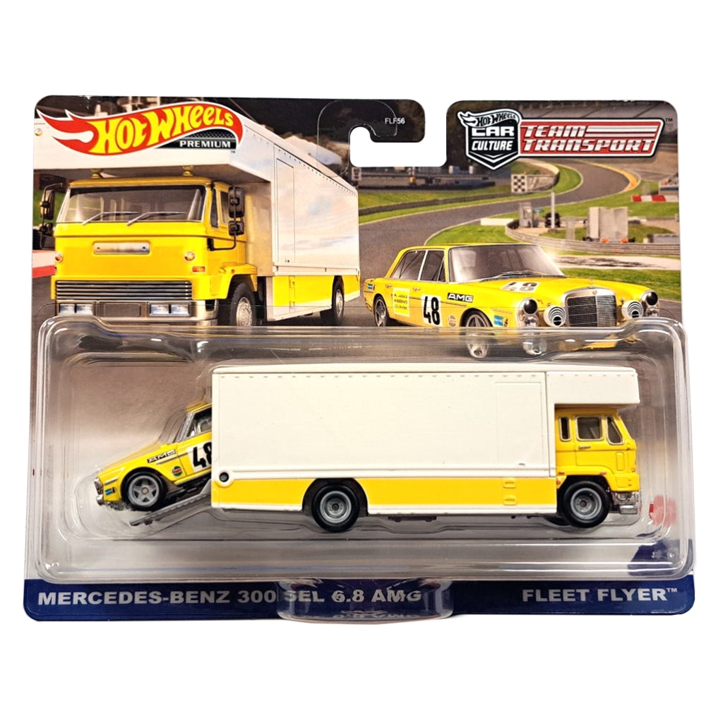 Hot Wheels Premium Team Transport Set #39 - Mercedes 300 SEL 6.8 AMG