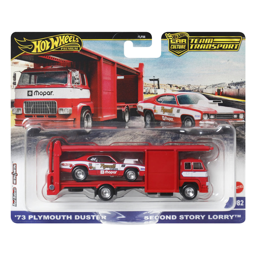 Hot Wheels Premium Team Transport #82 - 73 Plymouth Duster