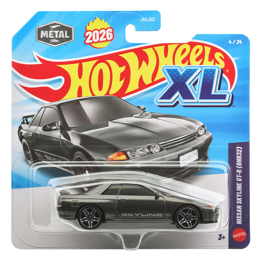 Hot Wheels XL 1:43 Scale Series - Nissan Skyline BNR32 (Card