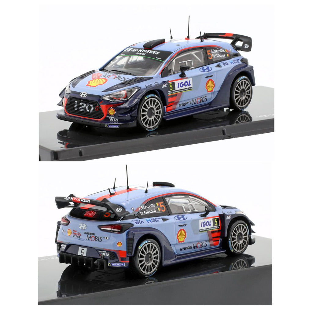 Hyundai i20 Coupe WRC #5 Neuville 2017 Tour De Corse Winner (1:43)