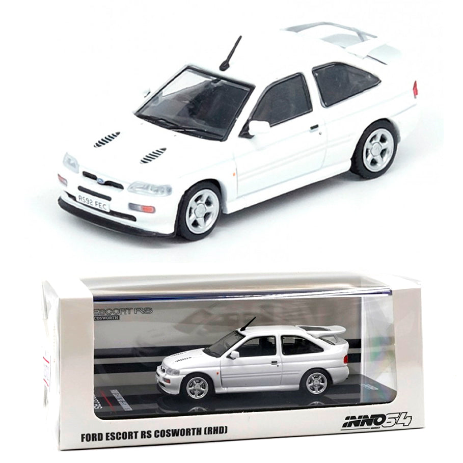 Inno64 Ford Escort RS Cosworth RHD White (1/64)