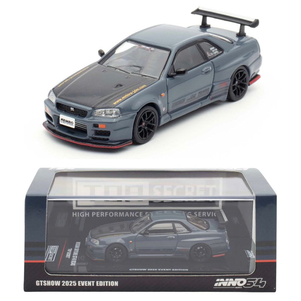 INNO64　 GT SHOW 2025 EVENT EDITION Inno64 Top Secret Nissan Skyline GT-R R34 GT Show 2025 1:64
