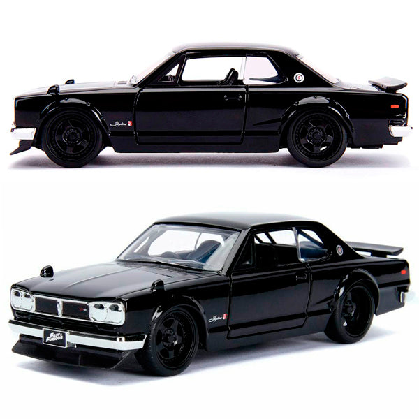 Jada Brians Nissan Skyline 2000 GT-R Fast Furious (1/32) Tatty