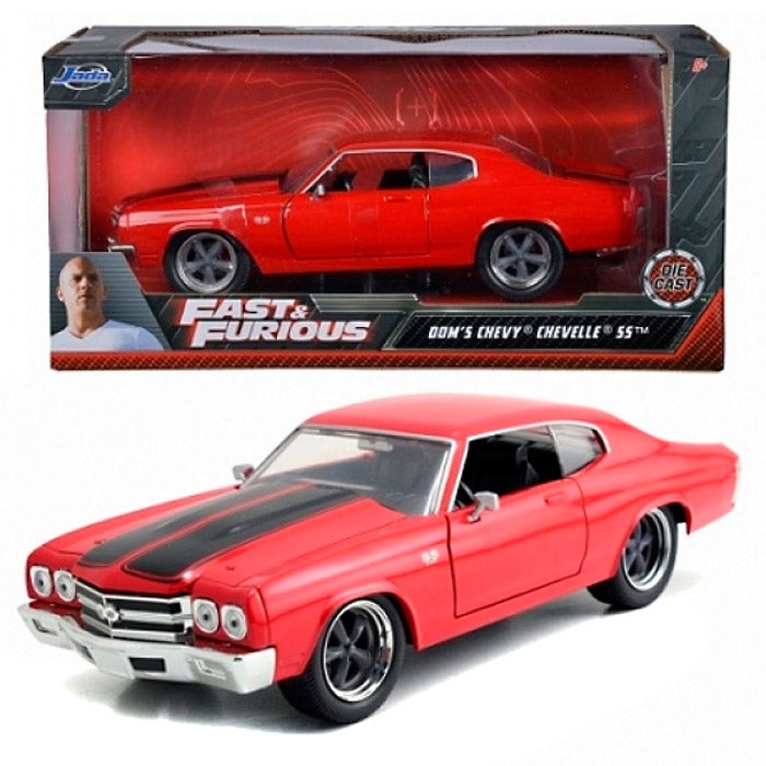 Jada Chevy Chevelle SS Red - Fast & Furious (1:24 Scale) (Box Tatty)