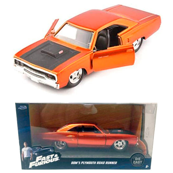 Jada Plymouth Road Runner Orange - Fast & Furious (1/32) (Box Tatty)