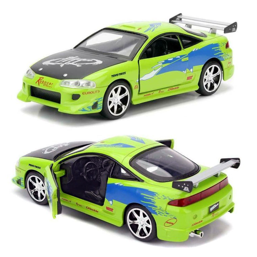 Jada Fast & Furious - Brian's 1995 Mitsubishi Eclipse (1:32 Scale