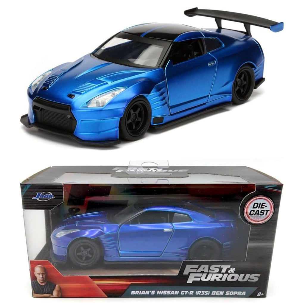 Jada Brian's Nissan GT-R R35 Ben Sopra - Fast & The Furious (1:32)