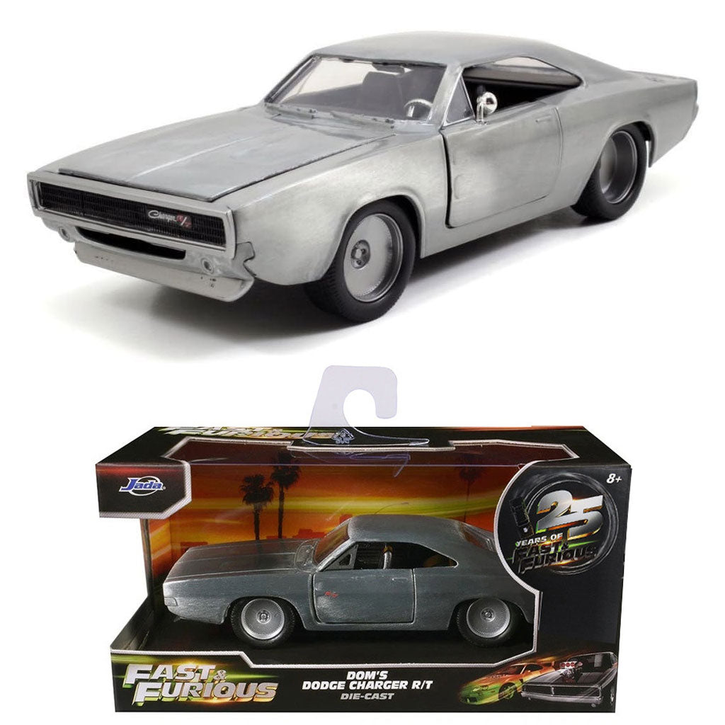 Jada Dom's Dodge Charger R/T Bare Metal - Fast & Furious (1:32 Scale)