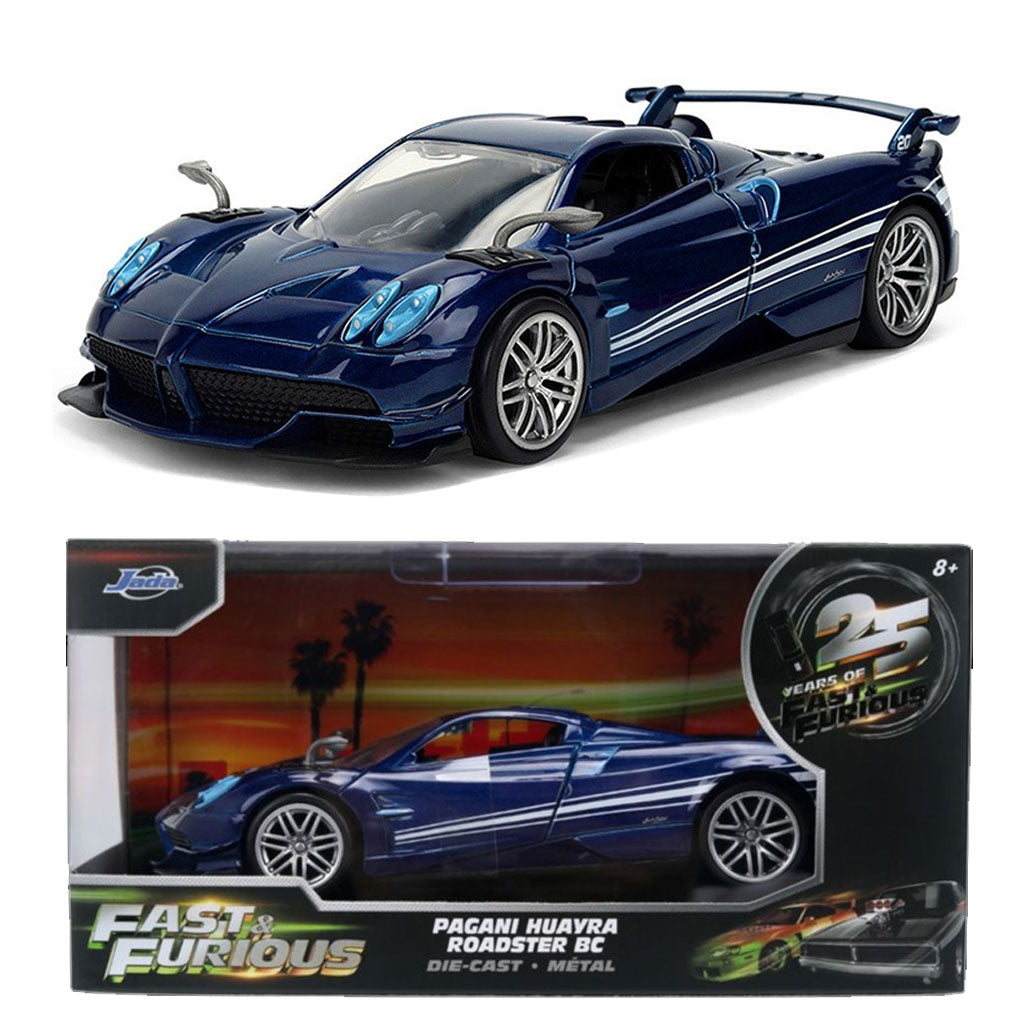 Jada Pagani Huayra Roadster BC Blue - Fast & Furious (1:32 Scale)