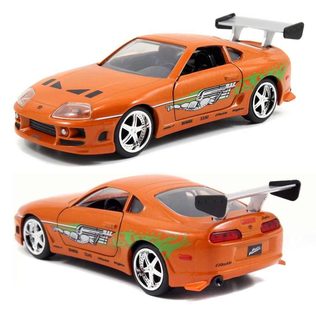 Jada Brian's Toyota Supra Orange Fast Furious (97345) (1:32