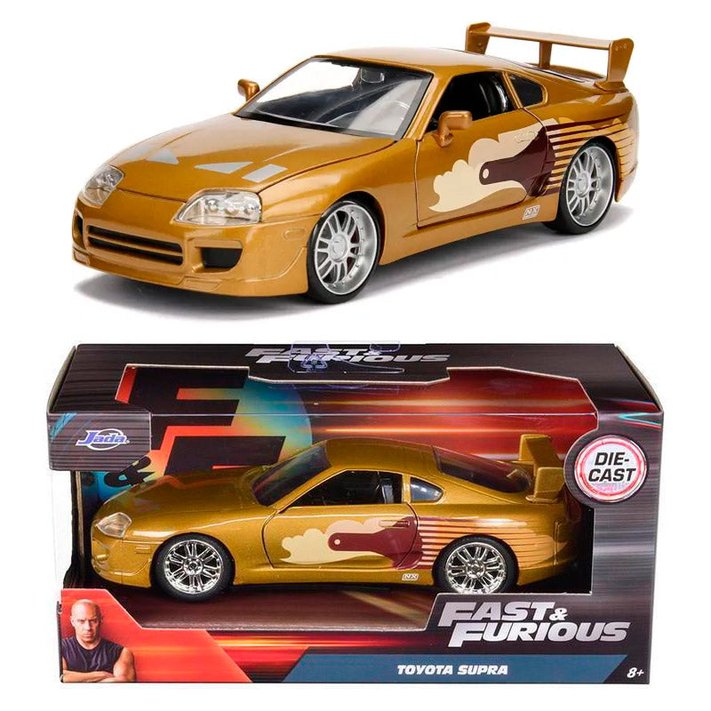 Jada Slap Jack's Toyota Supra Gold - Fast & Furious (1/32)