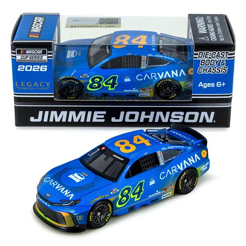 Jimmie Johnson #84 Carvana 2026 Toyota Camry Nascar (1:64) Lionel