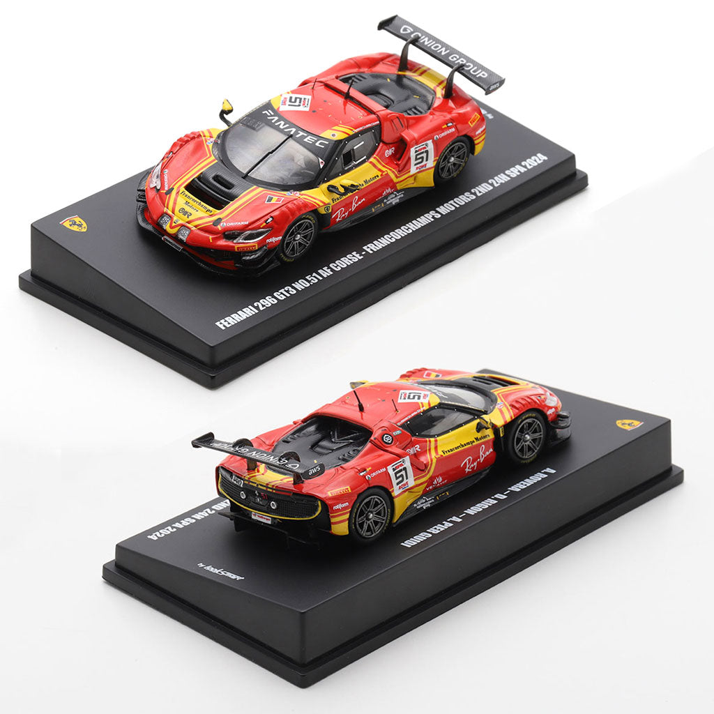 Looksmart Ferrari 296 GT3 #51 AF Corse Spa 24H 2024 (1:64 Scale)