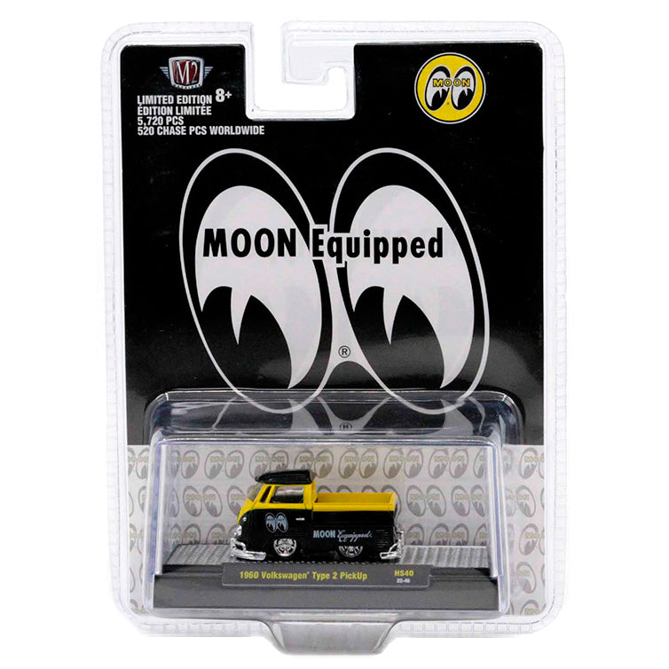 M2 Machines Volkswagen Type 2 Pickup Mooneyes Yellow/Black (1/64) HS40