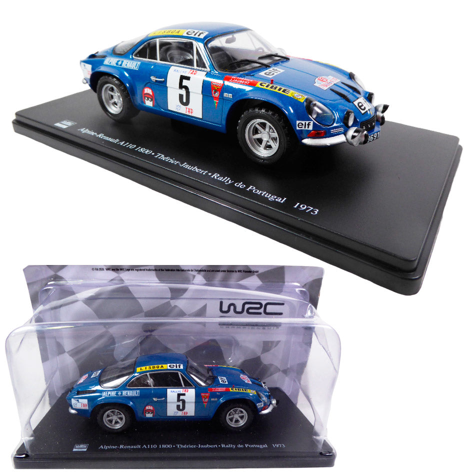 Alpine-Renault A110 1800 Rally Portugal 1973 (1:24 Scale) Altaya