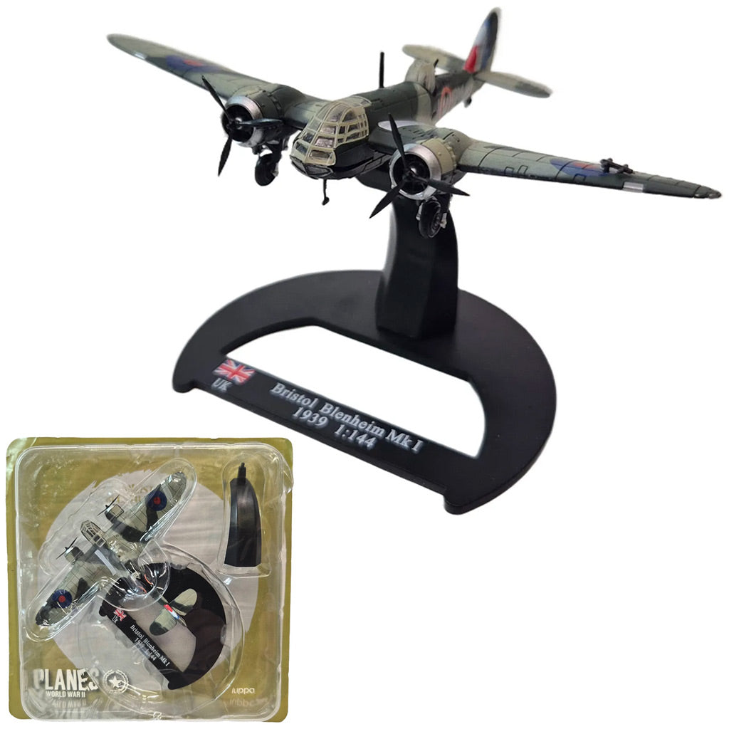 Bristol Blenheim Mk1 RAF 1939 - Planes Of WW2 (1:144 Scale)