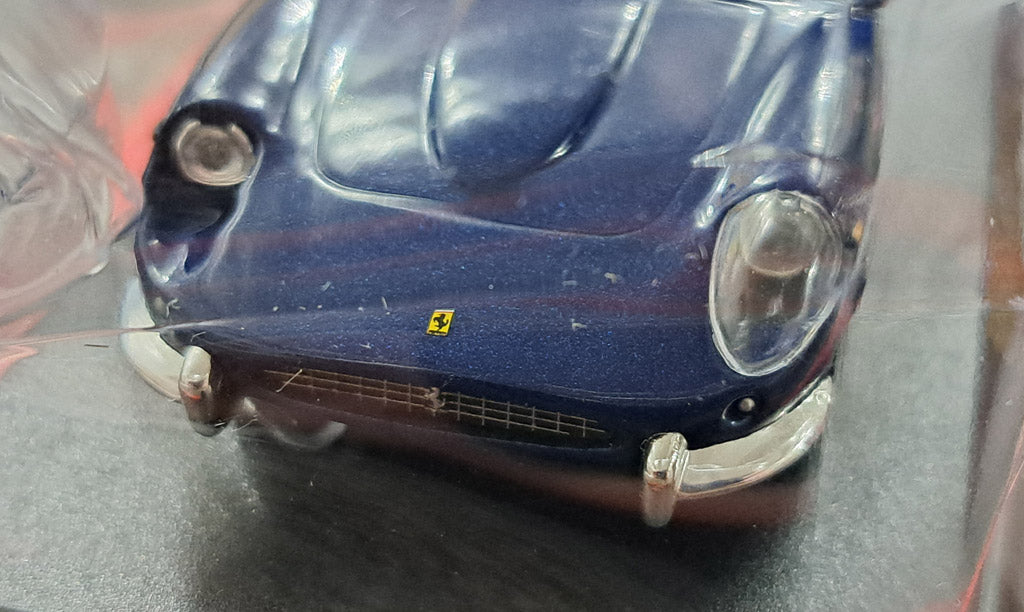 Ferrari 400 SA Blue (1:43 Scale) Magazine Model (Headlight Broken)