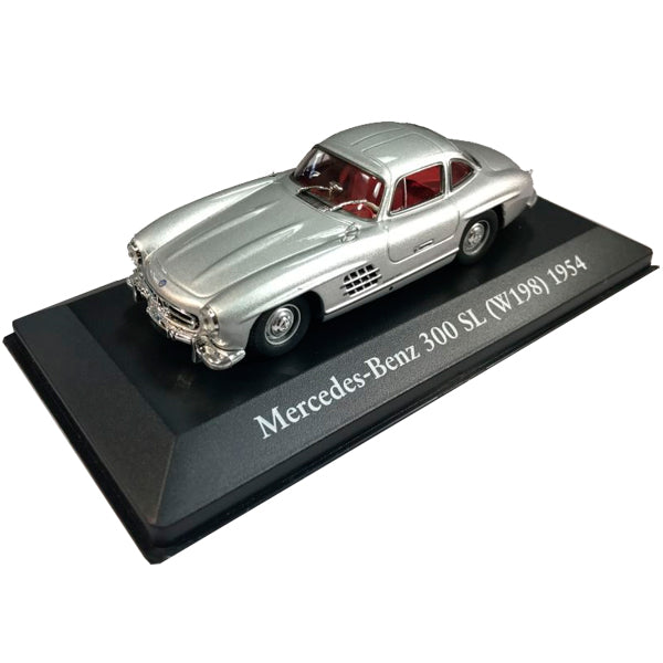 Mercedes Benz 300SL (W198) 1954 Silver (1/43) Atlas