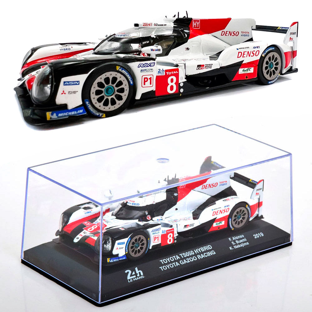 Toyota TS050 Hybrid #8 Gazoo Le Mans 2019 (1/43) (Case Cracked)